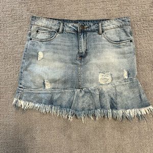 STS Blue Denim Mini Skirt